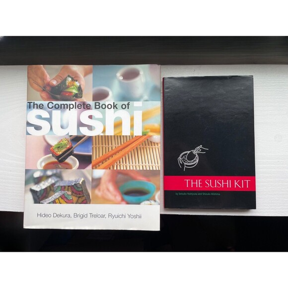 Sushi Book Bundle The Sushi Kit & The Complete Book of Sushi - Picture 4 of 11